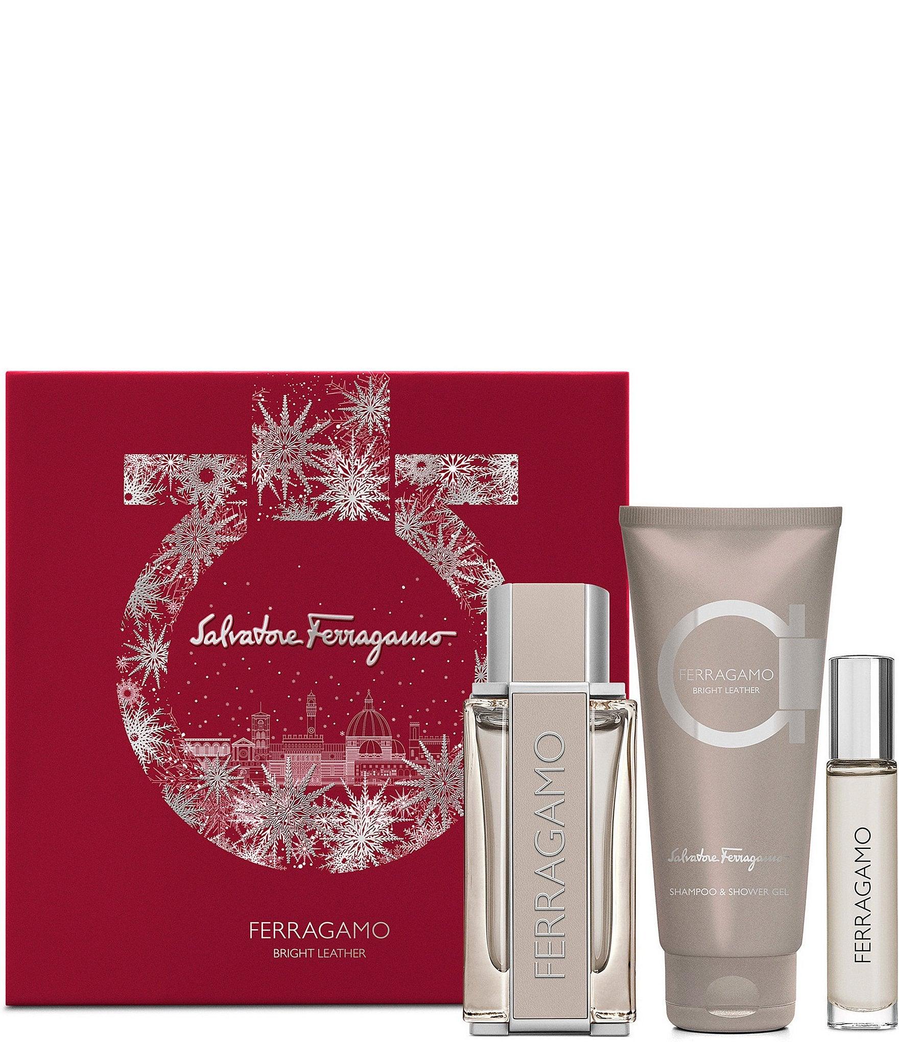 Salvatore Ferragamo Bright Leather 3-Piece gift set - ScentsForever