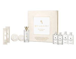 Bvlgari Eau parfumee au the Blanc 9pc Guest Set - ScentsForever