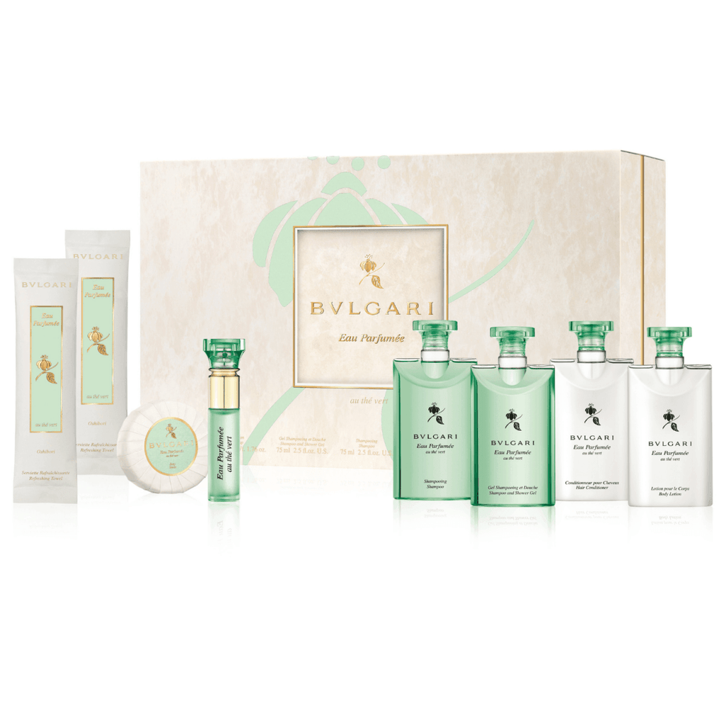 Bvlgari Eau Parfumee au the Vert 9 pcs gift set - ScentsForever