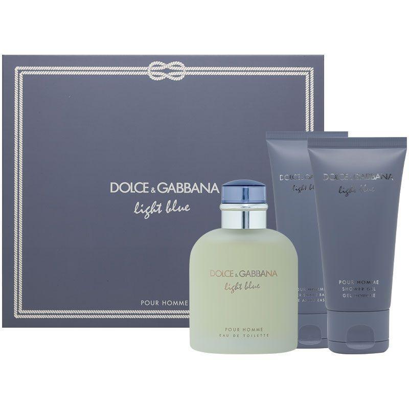 Dolce & Gabbana Light Blue Pour Homme 3pc set - ScentsForever