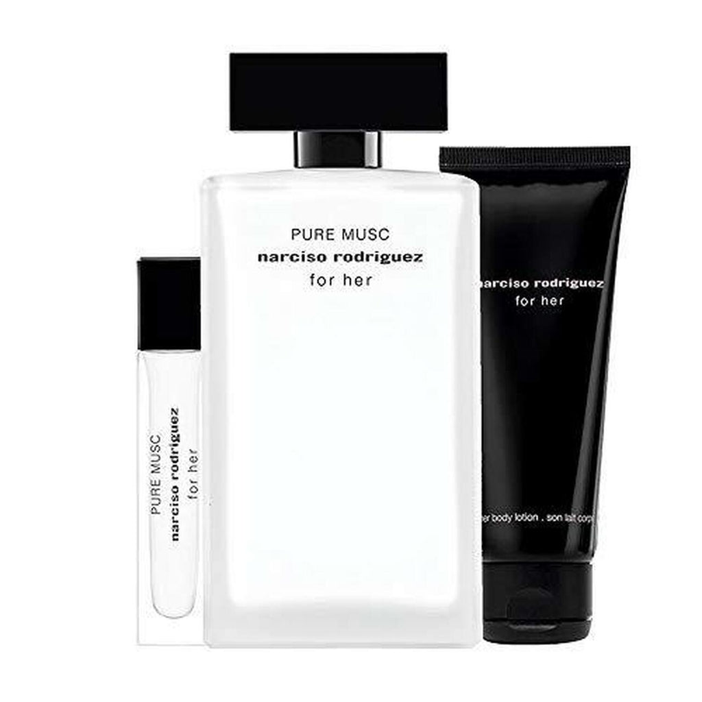 Narciso Rodriguez Pure Musk for Women 3pc Gift Set - ScentsForever