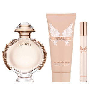 Paco Rabanne Olympea 3 Piece Gift Set - ScentsForever