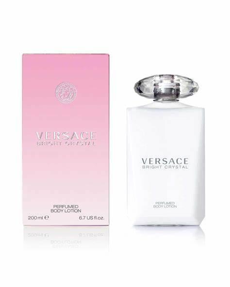Versace Bright Crystal Perfumed Body Lotion 200ml - ScentsForever