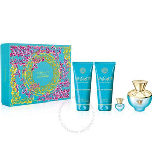 Versace Dylan Turquoise 4 Piece Gift Set - ScentsForever
