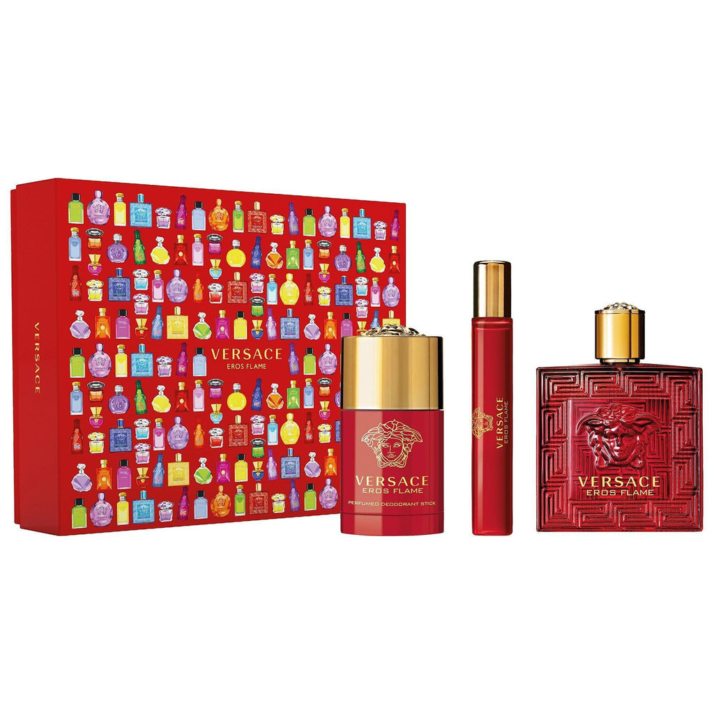 Versace Eros Flame ( 100ml Gift set ) - ScentsForever